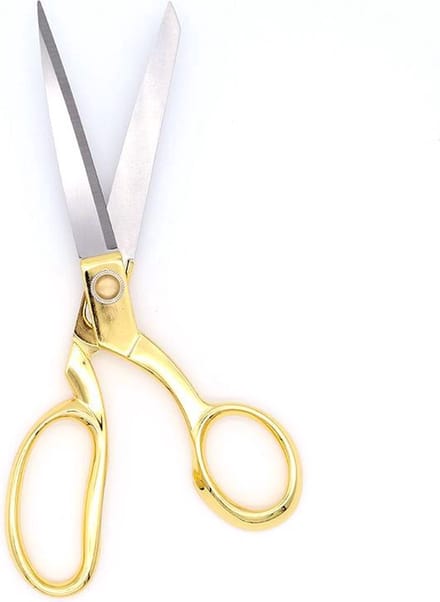 Jumada's - Gouden schaar - 24cm - RVS - Kantoor- en schoolbenodigdheden