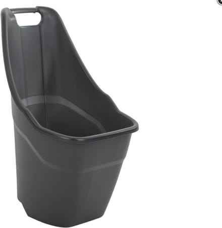 Tuintrolley 50l zwart