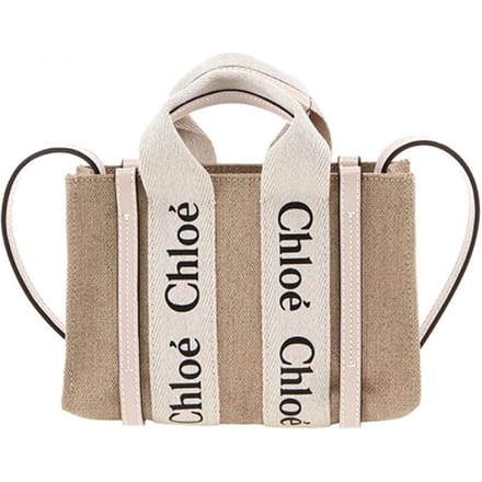 Chloe Woody Mini Top Handle Tote Tas 6j5 Chc22ap237i26 CHC22AP237I26 6J5 white
