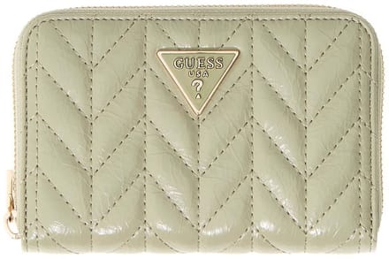 GUESS portemonnee Cheryl SLG Zip Around Wallet Sage Lichtgroen