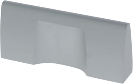 Starx Meubelknop recht - ellips - 32mm - aluminium
