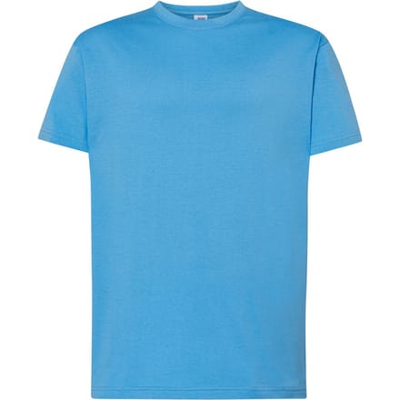 JHK Heren Normaal T-Shirt (Azuurblauw)