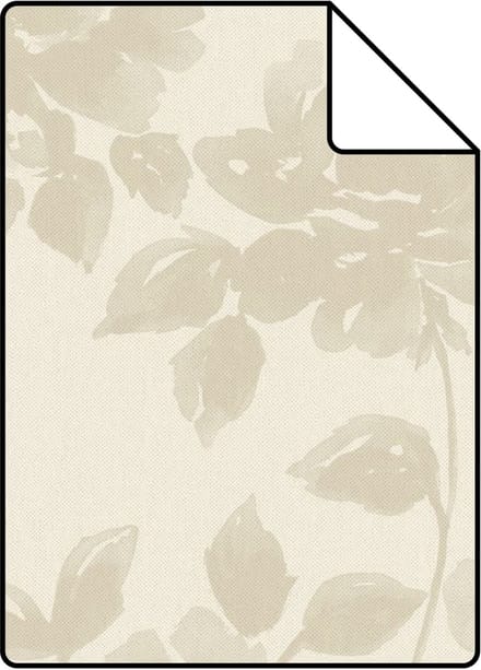 Proefstaal Origin Wallcoverings behang rozen cr�me - 26,5 x 21 cm - 347031-S