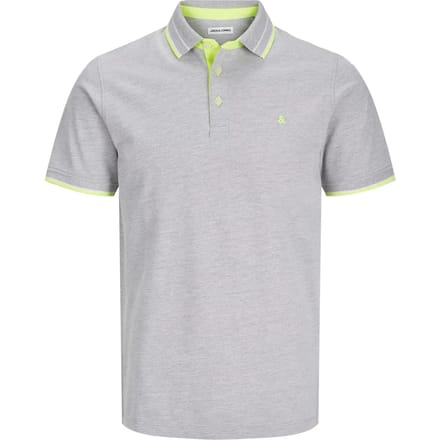 Jack & Jones poloshirt korte mouw grijs