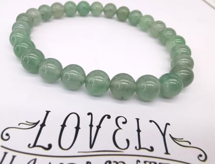 Groene Aventurijn - Edelsteen - Armband - 8mm Kralen