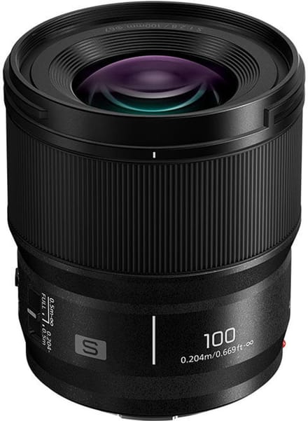 Panasonic Lumix S MILC Macrolens Zwart