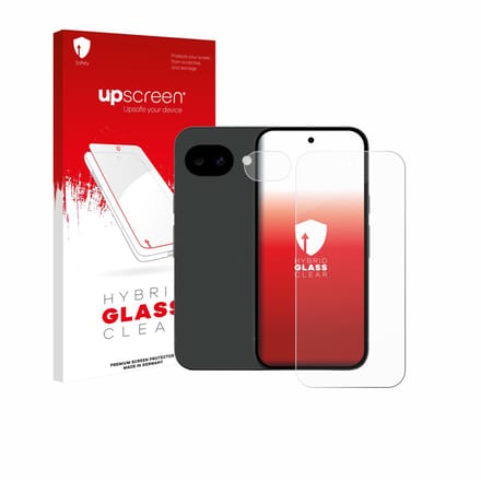 upscreen - Screenprotector voor Google Pixel 10a (Voor+Camera) - Folie Beschermfolie Beschermglas transparant