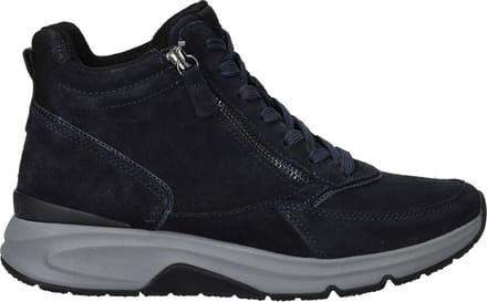 Gabor Rollingsoft Veterboots - Dames - Blauw - Maat:44