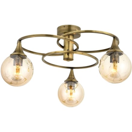 Plafondlamp Darnall 3-lichts | Lumos