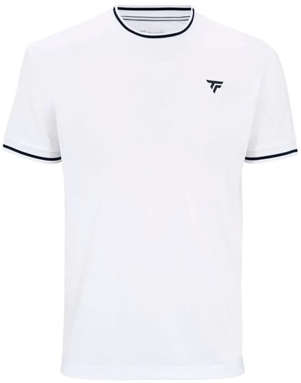 Tecnifibre Team Tech T-shirt Met Korte Mouwen Wit 12-14 Years Jongen