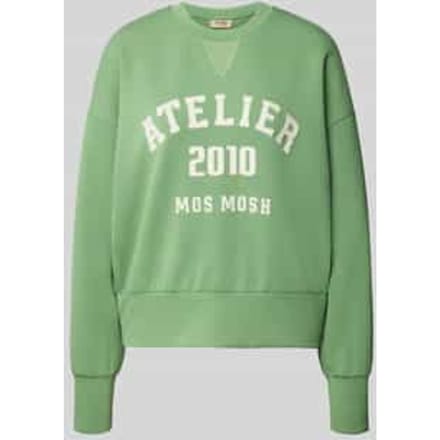 relaxed fit sweatshirt van viscosemix model 'Nima'