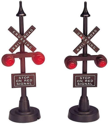 Treinstation Stoplicht Set van 2 - Verlichting Accessoires voor Modelsporen
