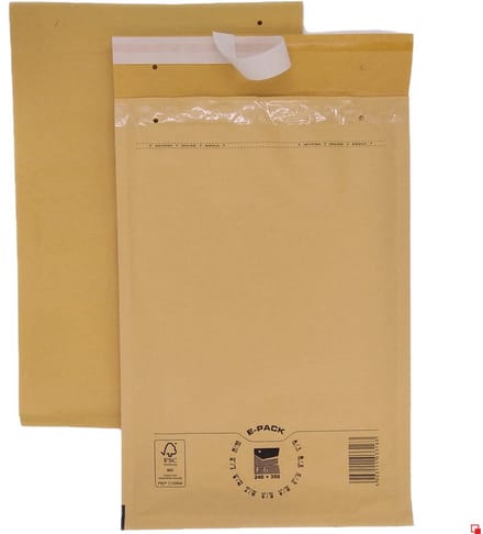 Heykapak - Luchtkussenzak - Bruin - F16 Formaat - 240x350mm