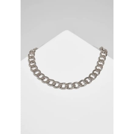Urban Classics Big Chain Necklace Halsketting zilverkleurig Ijzer -