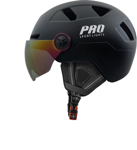 Fietshelm met Visier & Oorwarmers Speed Pedelec - Helm Large - NTA8776