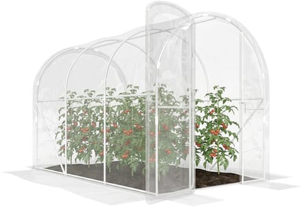 Outsunny Tunnelkas - Polyethyleen - 300x200x195cm - Transparant