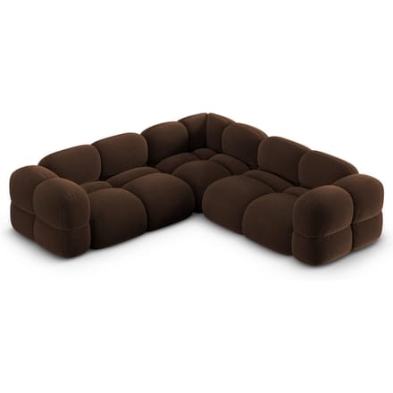 Hoekbank Loretto symmetrisch velvet | Cosmopolitan Design