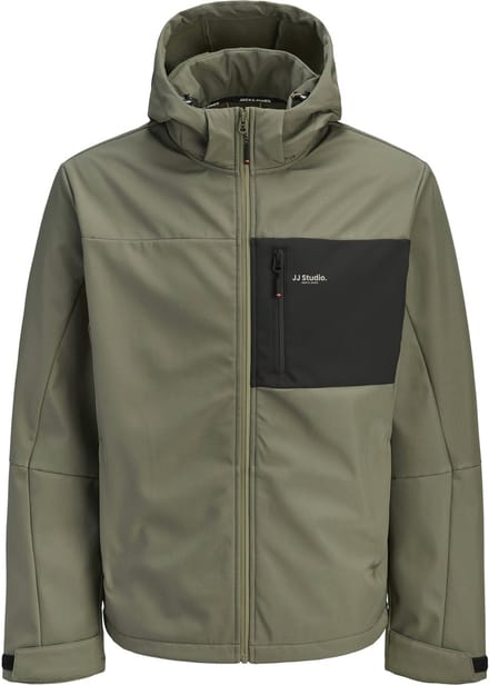 JACK&JONES - JJNORTH SOFTSHELL JACKET - Heren - Buitenjassen