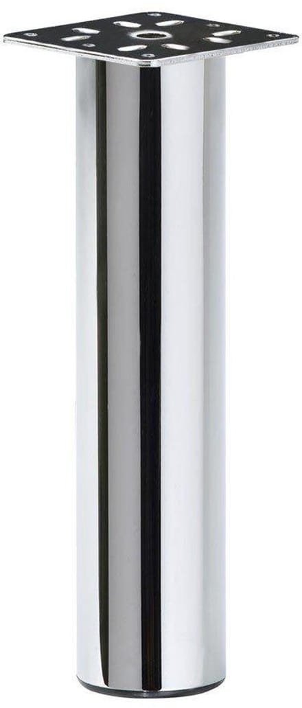 FLE - Stalen meubelpoot chroom rond ø 5 cm en hoogte 20 cm