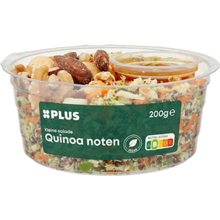 Kleine salade quinoa noten