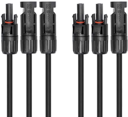 Solar PV T-adapter set | 1 naar 2 | 4mm² | IP68 | 0,30 meter