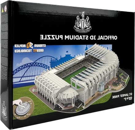 3D Stadion Puzzel - Voetbal Puzzel - Stadion Bouwen - 156 Stukjes - 40 x 39.5 x 14.2 cm - Multicolor