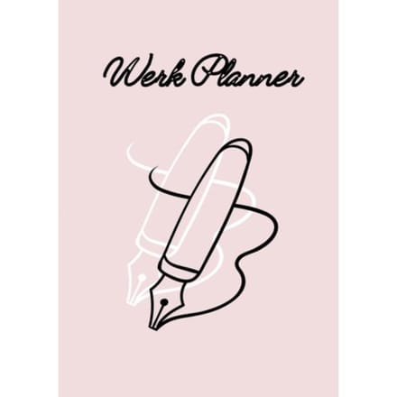 Werkplanner - To Do Planner - A4 Ongedateerd Pink. - Kris Degenaar