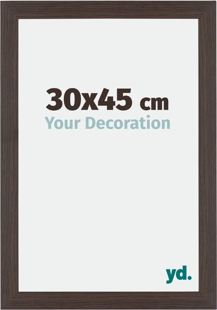 Your Decoration - Fotolijst 30x45 cm - MDF - Eiken Donker - Mura