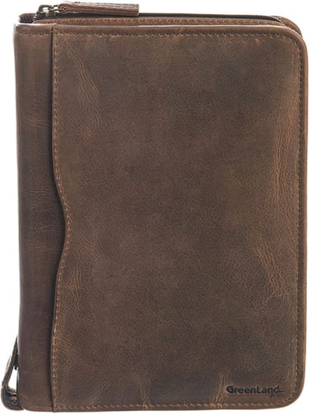 GreenLand Nature Leren Schrijfmappen Montenegro Ring Binder Folder Brown Bruine