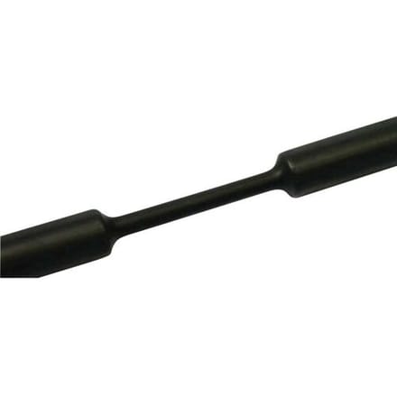 HellermannTyton 319-02400 Krimpkous zonder lijm Zwart 24 mm 8 mm Krimpverhouding:3:1 1 m