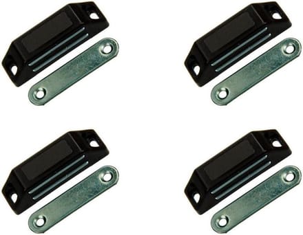 TQ4U magneetsnapper | bruin | sluitkracht 4 kg | set 4 STUKS
