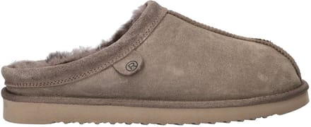 Rohde Livigno heren pantoffel - Donker Taupe - Maat 42
