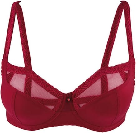 Louisa Bracq Serie Balconette Bh 47110 471 ROUGE A LEVRE - maat EU 85B / FR 100B