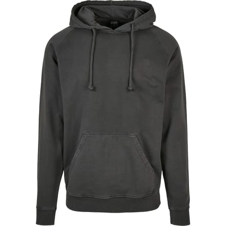 Urban Classics - Overdyed Hoodie/trui - S - Grijs