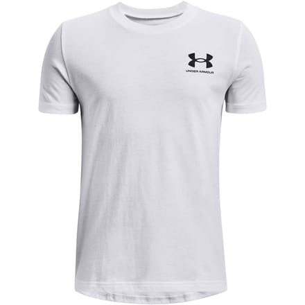 Under Armour Jongens Logo T-shirt met korte mouwen (Wit)