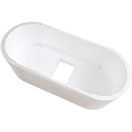 Sturotec tub support for Steinkamp Life oval bathtub 190 x 90 cm, STW16145