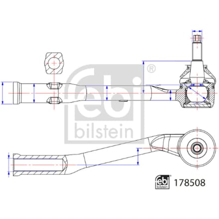 Febi Bilstein Spoorstangeind FEBI 178508