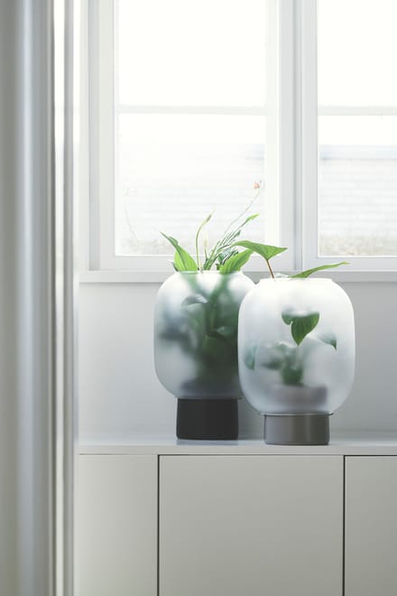 gejst bloempot nebl - zwart - ø26 cm