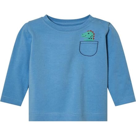 LUPILU Baby shirt (Blauw, 74/80)