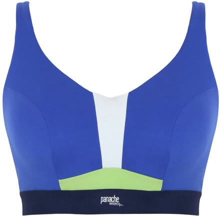 Panache - Endurance Wired Non Padded Sport BH - Blue - 80B
