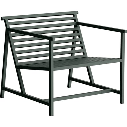 NINE 19 Outdoors Lounge fauteuil - green