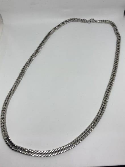 RH-Jewelry. Heren. Stalen schakelketting 6 mm 60 cm