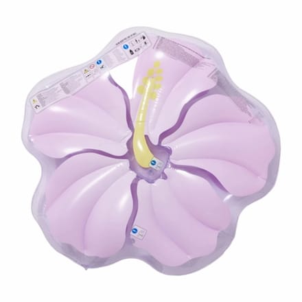 Luchtbed Sunnylife Luxe Hibiscus Pastel Lilac