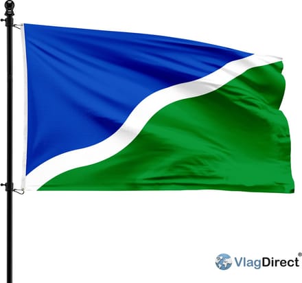 Gemeente Lasne vlag - 90 x 150 cm.