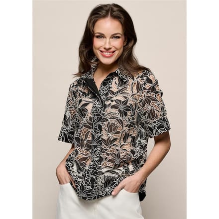 Alena Blouse Zwart