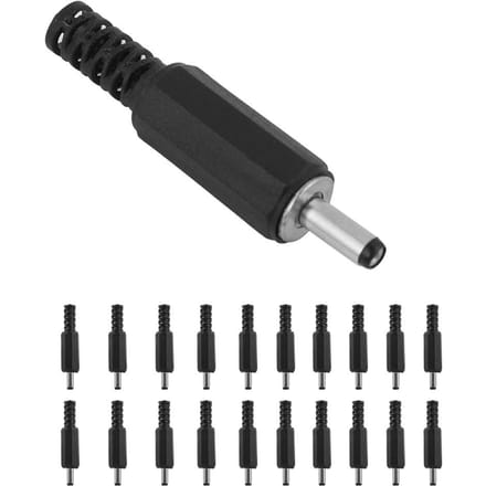 20 STUKS 3,5 mm x 1,35 mm DC Mannelijke Stroomadapter Stekker Jack Connector