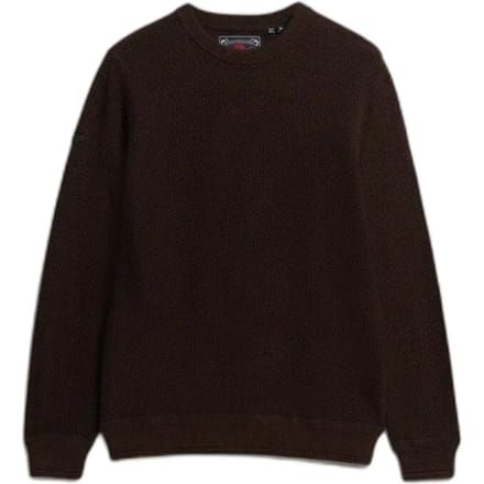 Superdry - Lichtgewicht katoenen trui met textuur - Heren - Sweaters