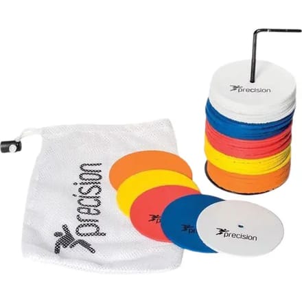 Kleine ronde rubberen markeerdiskjes Precision (x50)