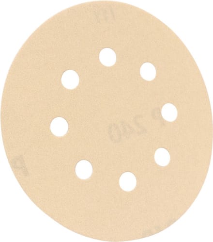 Kelfort SCHUURSCHIJF VELCRO WIT 125MM K240 10 ST