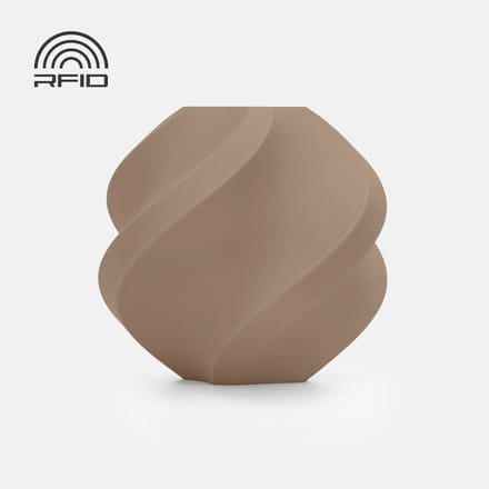 Bambu Lab - PLA Matte 1.75mm Filament – 1kg – Latte bruin (Latte Brown) - zonder spoel